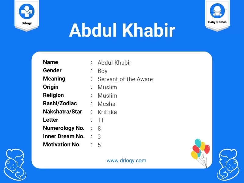Abdul Khabir Name Meaning